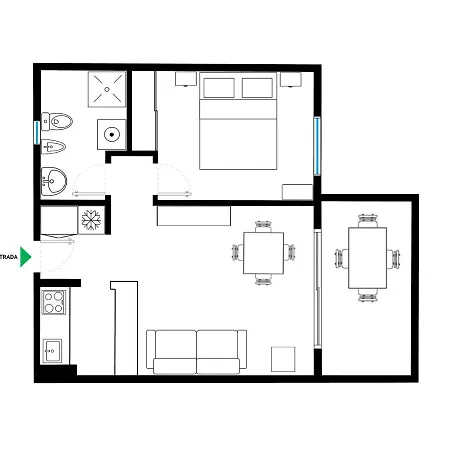 Cristianos - Angeles With Pool - As De Casas Apartment *